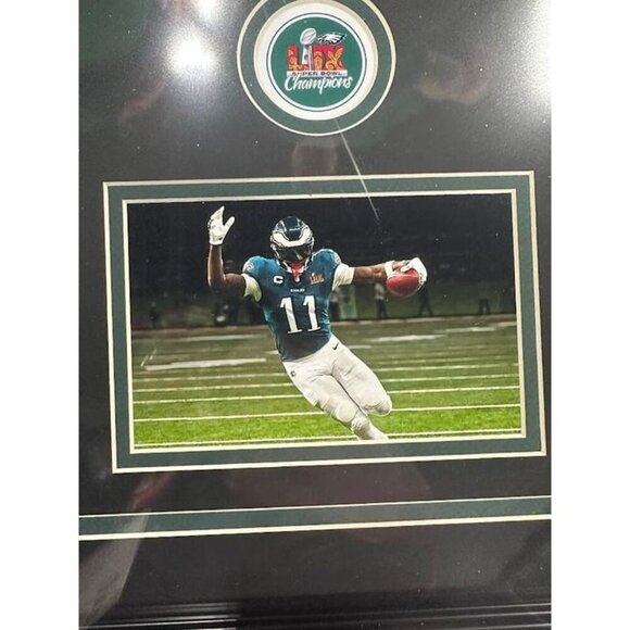 Philadelphia Eagles Super Bowl LIX 59 Commemorative Photo Collage Framed - Picture 3 of 7